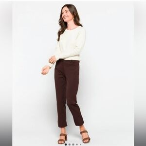 41 Hawthorn Becca Adjustable Hem Pant NWT Brown